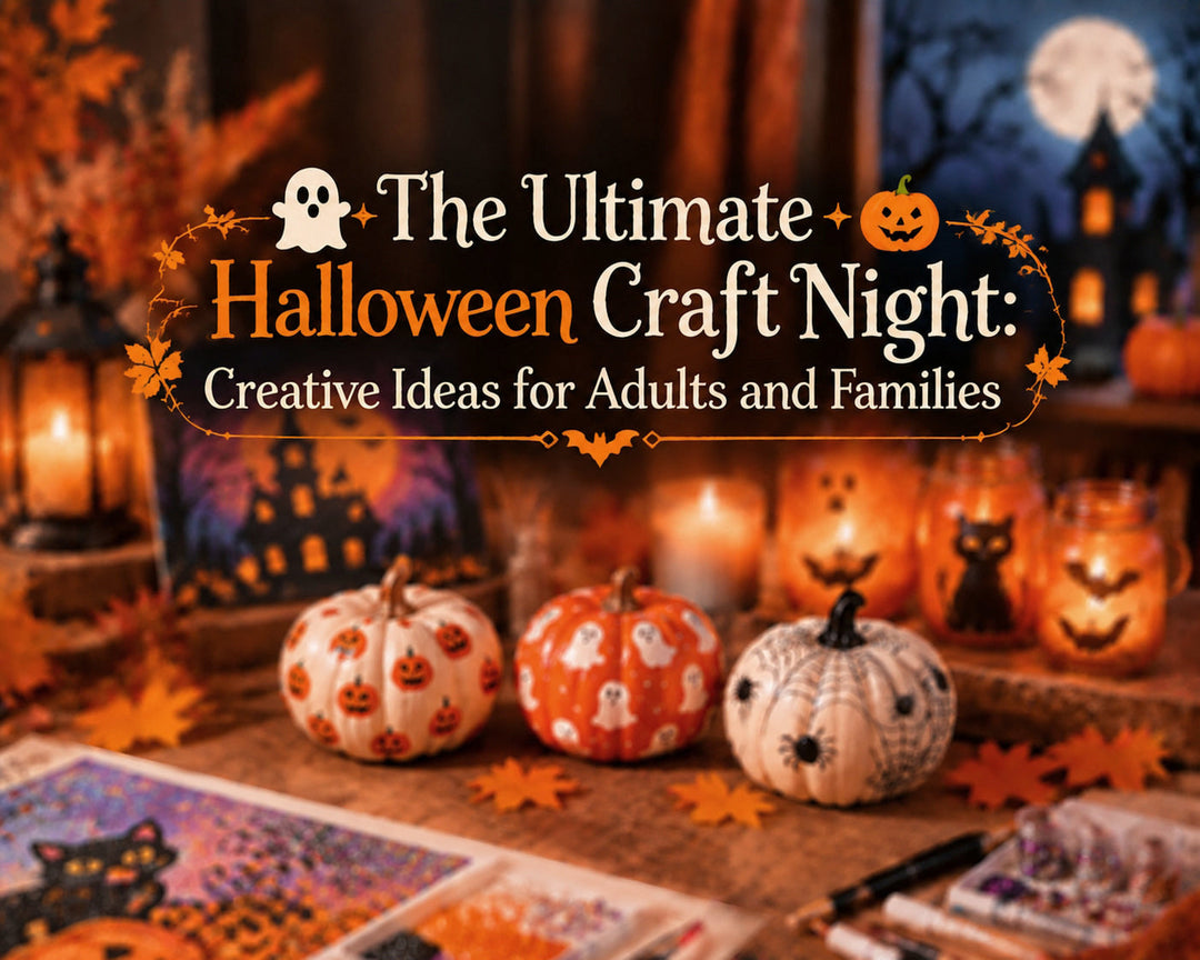 The Ultimate Halloween Craft Night: Creative Ideas for Adults and Families