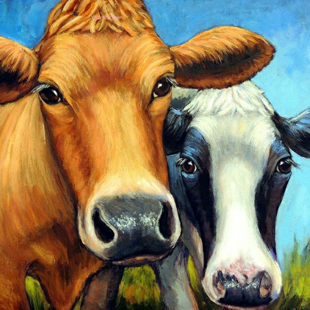 Cows Diamond Painting