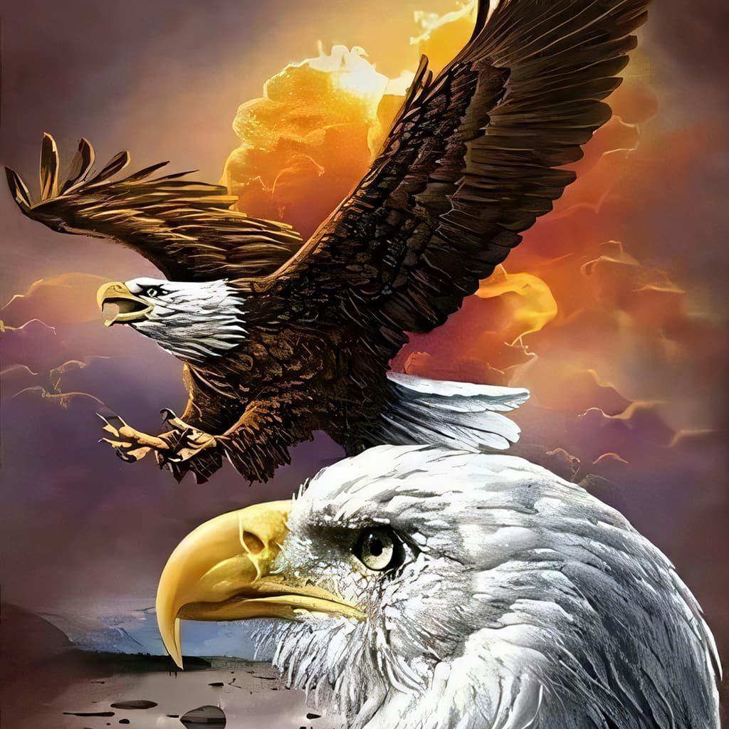 Eagles Diamond Painting