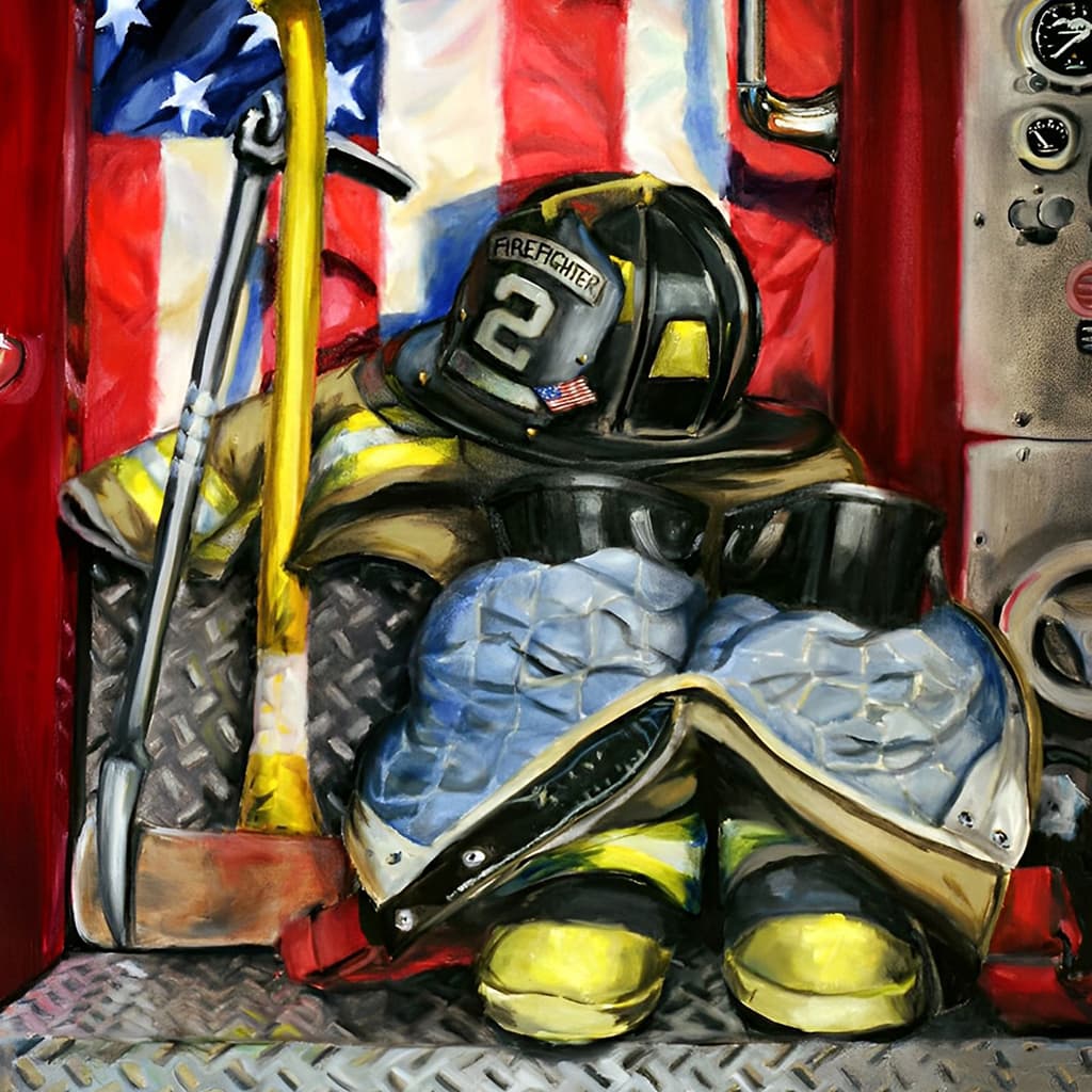 Firefighters Diamond Painting