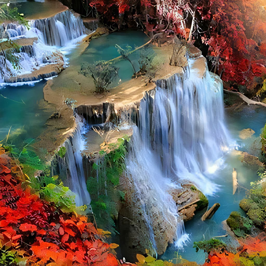 Waterfalls Diamond Painting