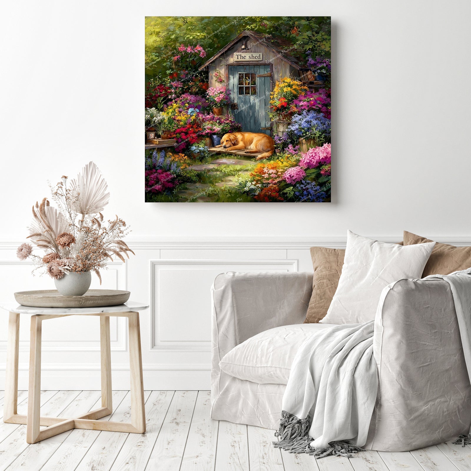 Afternoon Dreams Diamond Painting as Home Decor
