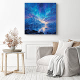 Arctic Sky Diamond Painting as Home Decor