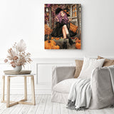 Autumn Porch Spellcaster Diamond Painting as Home Decor
