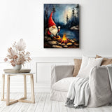 Camping Gnome Diamond Painting as Home Decor