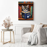 Chef Kitty Diamond Painting as Home Decor