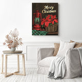 Christmas Joy Diamond Painting as Home Decor