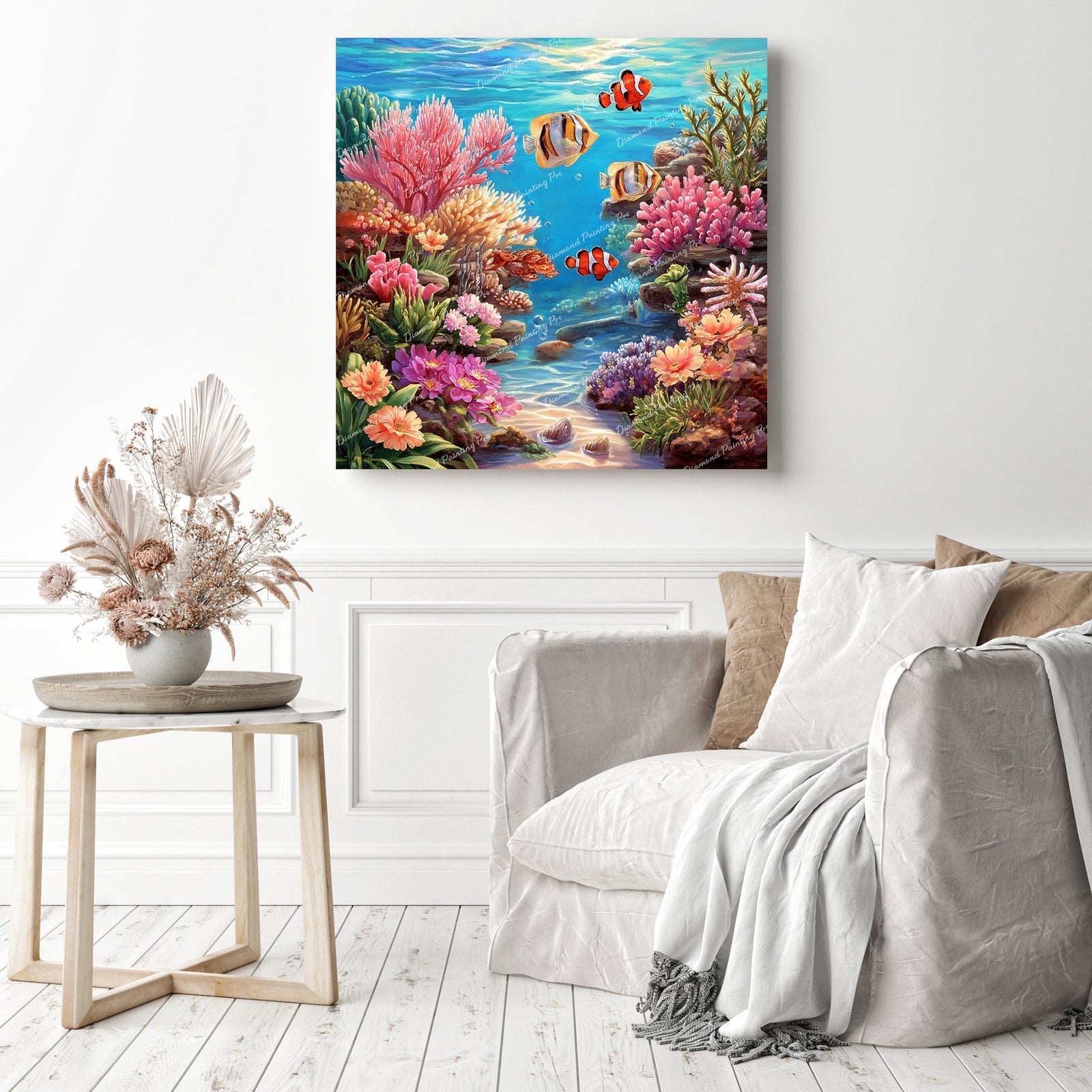 Coral Reef Diamond Painting as Home Decor