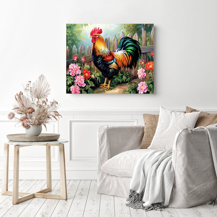 Country Rooster | Diamond Painting