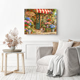 Cozy Florist Diamond Painting as Home Decor