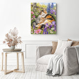 Cozy Whiskers Family Diamond Painting as Home Decor