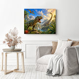 Dinosaurs Valley Diamond Painting as Home Decor