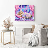 Dreaming of the Cosmos Diamond Painting as Home Decor