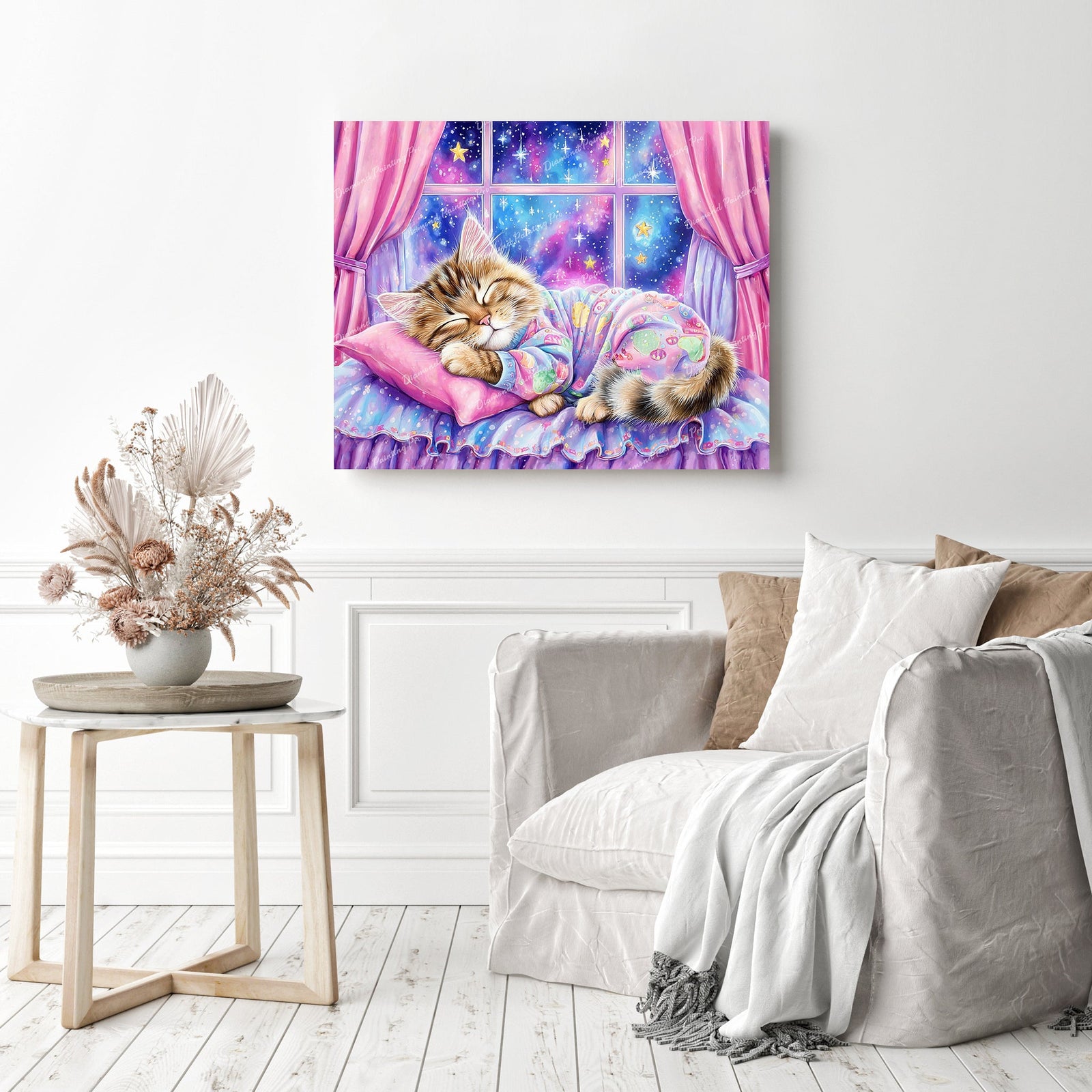 Dreaming of the Cosmos Diamond Painting as Home Decor