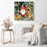 Gnome Garden Friends Diamond Painting as Home Decor