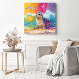 Happy Seal Diamond Painting as Home Decor