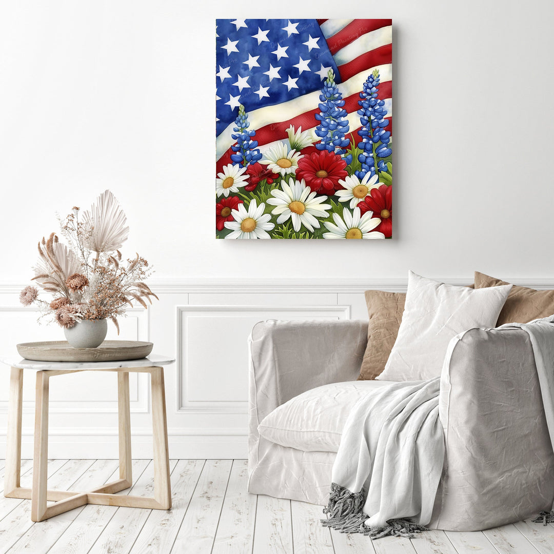 Patriotic Garden | Diamond Painting