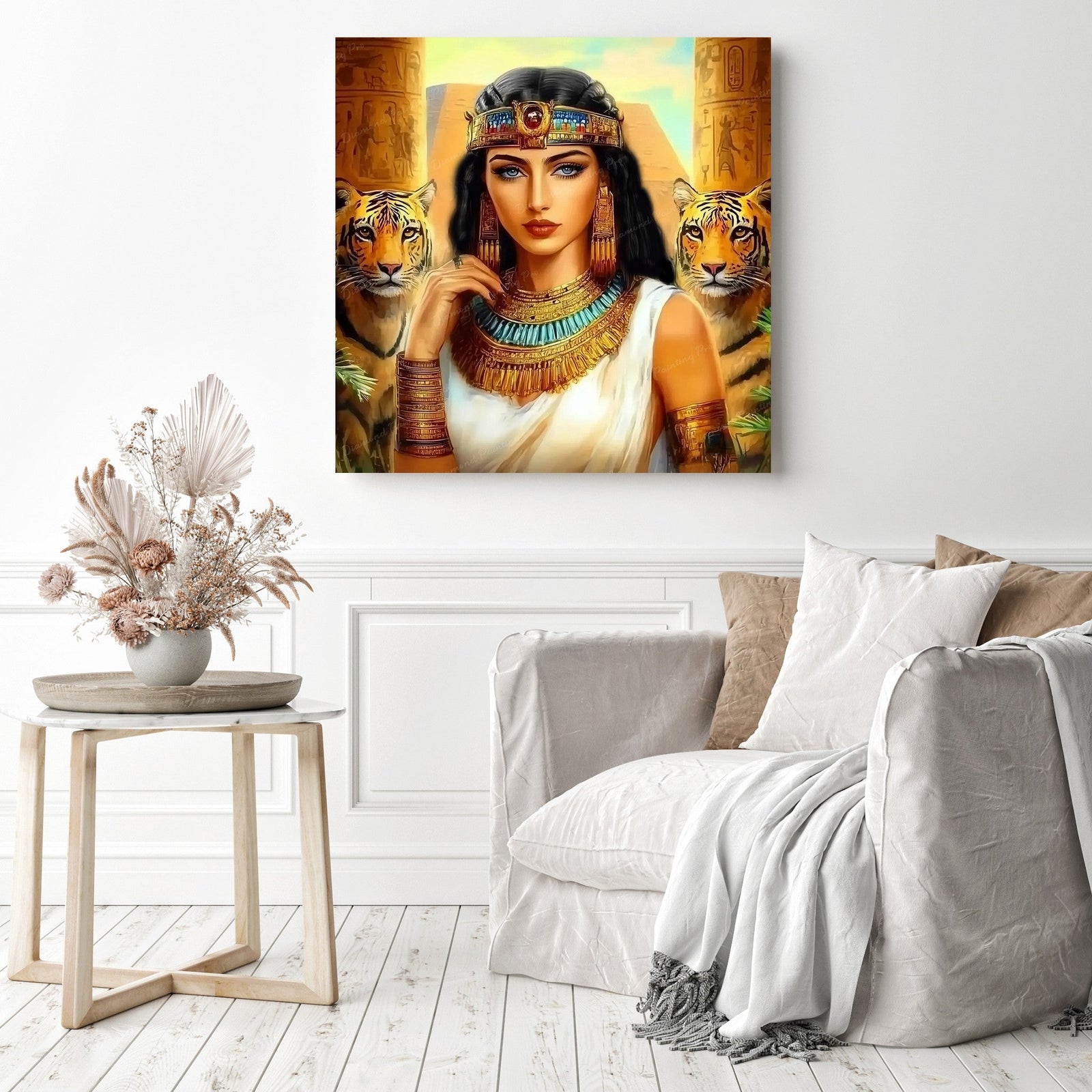 Queen of the Nile Diamond Painting as Home Decor