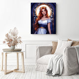 Radiant Muse Diamond Painting as Home Decor