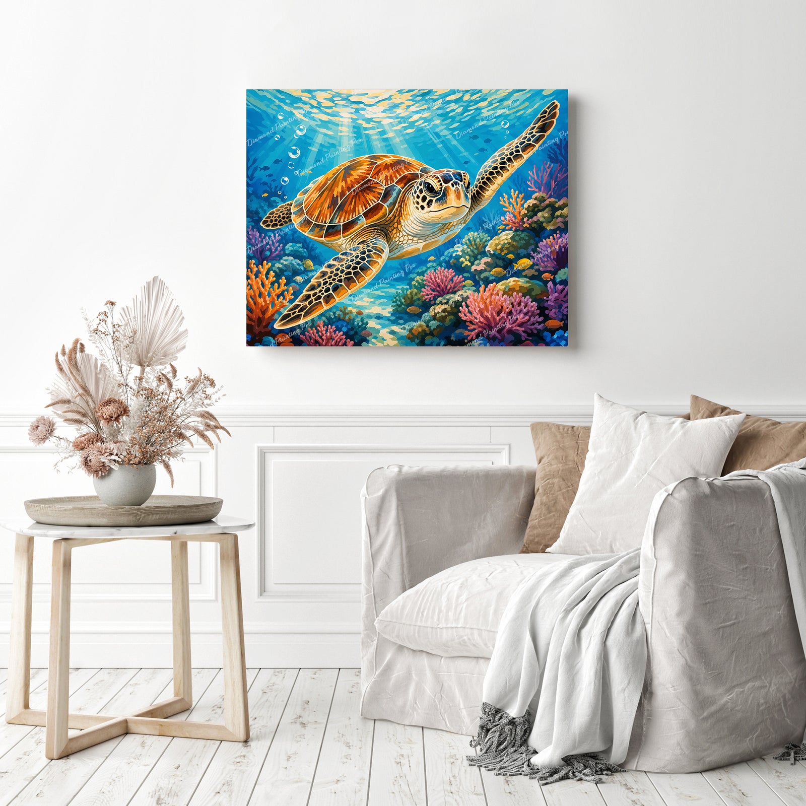 Reef Voyager Diamond Painting as Home Decor
