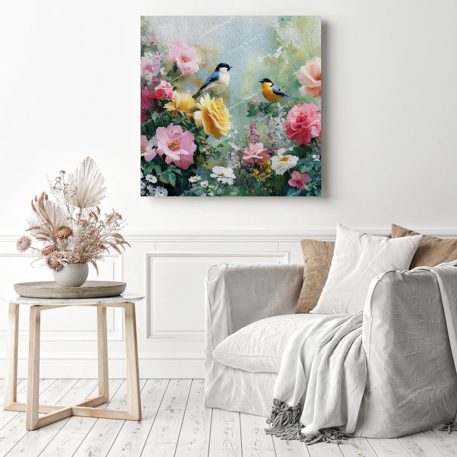 Springtime Companions Diamond Painting as Home Decor