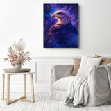 Starlit Cosmic Eagle Diamond Painting as Home Decor