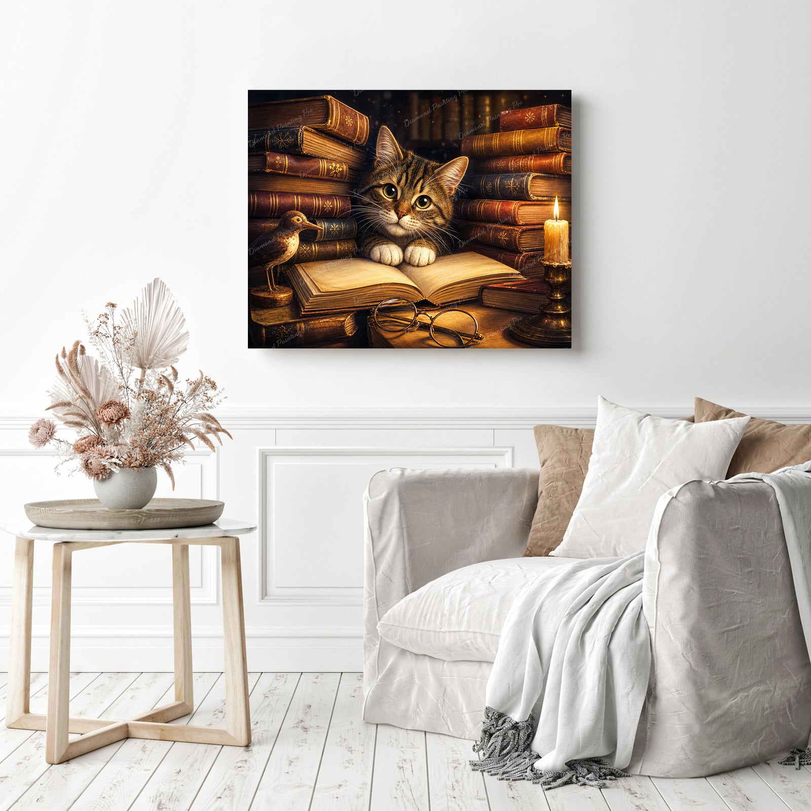 Whiskers and Tales Diamond Painting as Home Decor
