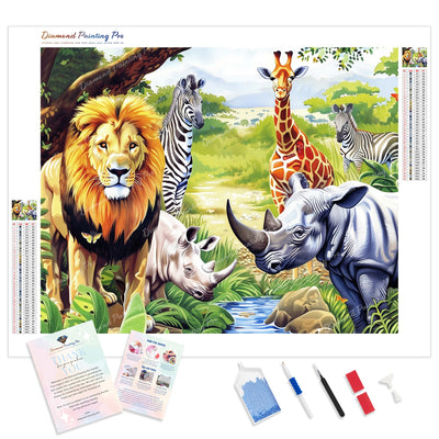 Animal Kingdom | Diamond Painting