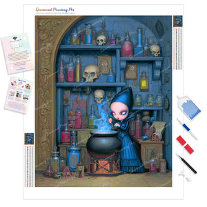 Arcane Blue Brew | Diamond Painting