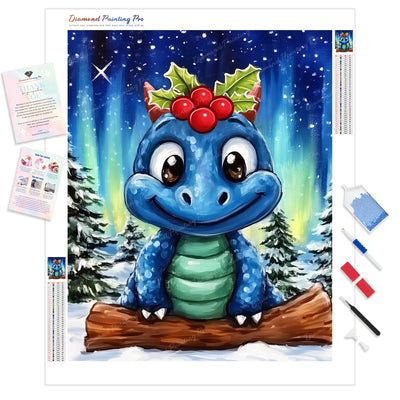 Aurora Dragon Camp | Diamond Painting