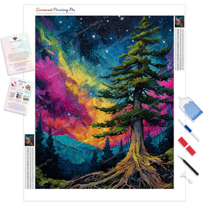 Aurora Pine | Diamond Painting