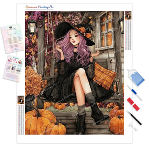 Autumn Porch Spellcaster | Diamond Painting