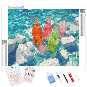 Chilled Summer Drinks | Diamond Painting