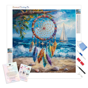 Coastal Dreamcatcher | Diamond Painting
