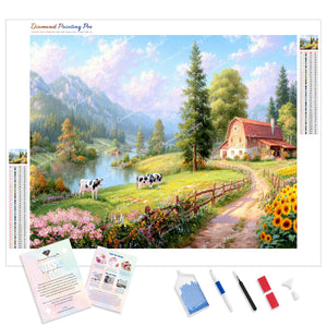 Countryside Farm | Diamond Painting