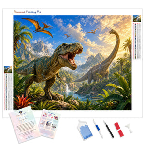Dinosaurs Valley | Diamond Painting