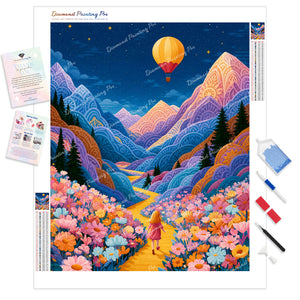 Flower Valley | Diamond Painting