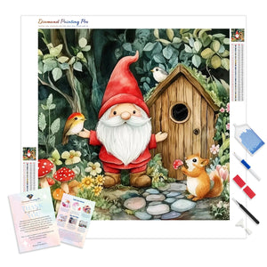 Gnome Garden Friends | Diamond Painting