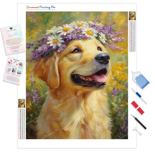 Golden Smiles | Diamond Painting