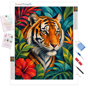 Golden Tiger | Diamond Painting