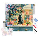 Kitchen Companion Diamond Painting Kit - Full Drill / Square or Round Diamonds with AB Drills Option