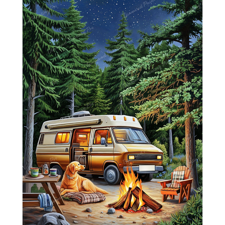 Forest Campout | Diamond Painting