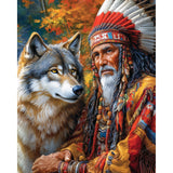 Guardians of the Tribe | Diamond Painting Design - Full Drill Diamond Art with 5d Square or Round Diamonds - AB Drills Available