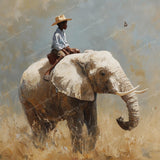 Journey with Elephant Diamond Art Design - Full Drill with 5d Square or Round Diamonds / AB Drills Available