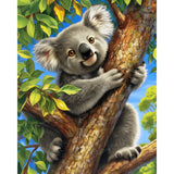 Koala's Outback Perch | Diamond Painting Design - Full Drill Diamond Art with 5d Square or Round Diamonds - AB Drills Available