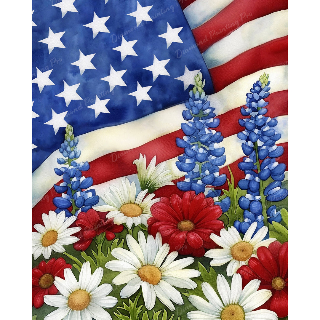 Patriotic Garden | Diamond Painting