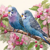 Songbirds in Bloom Diamond Art Design - Full Drill with 5d Square or Round Diamonds / AB Drills Available