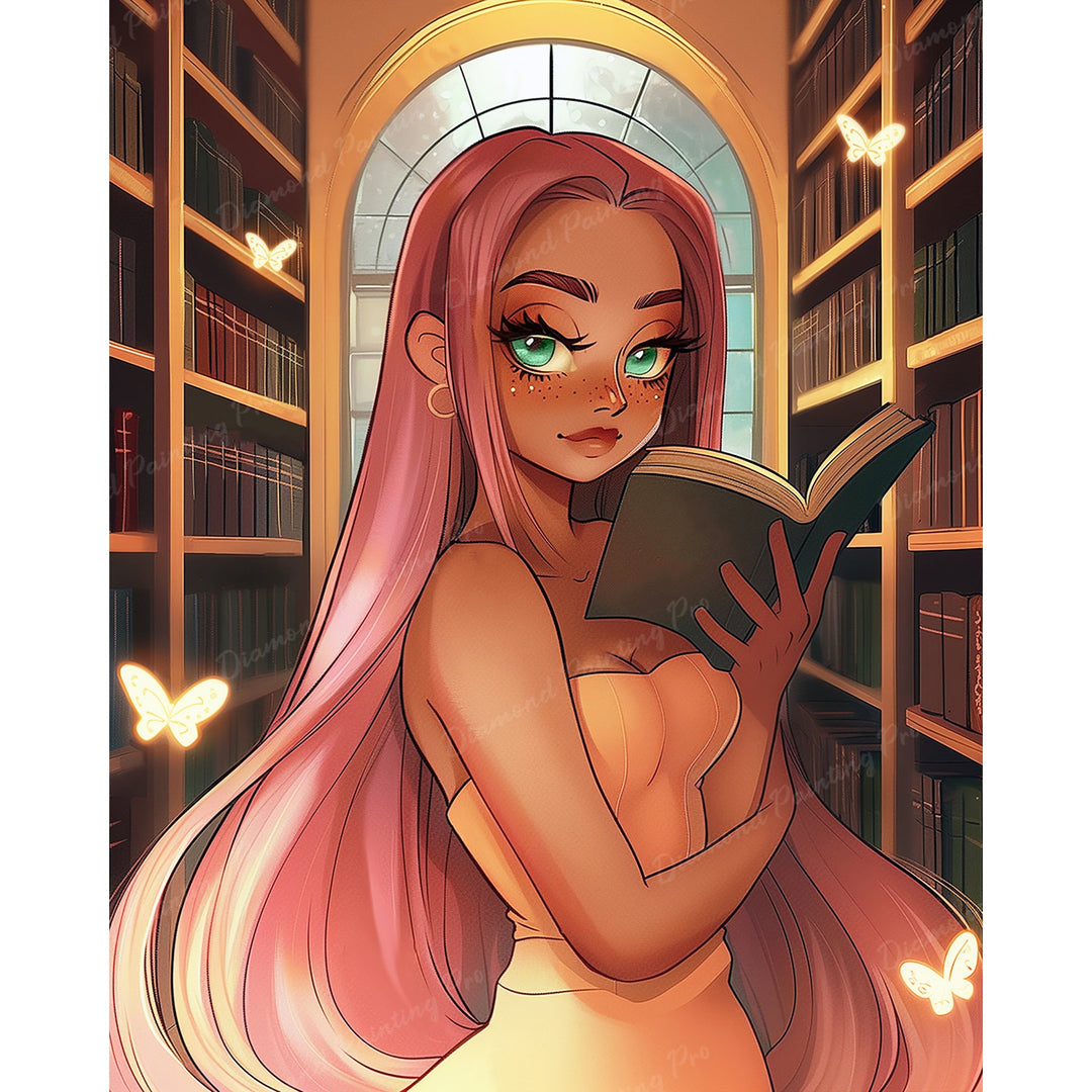 Spellbound Magic Library | Diamond Painting