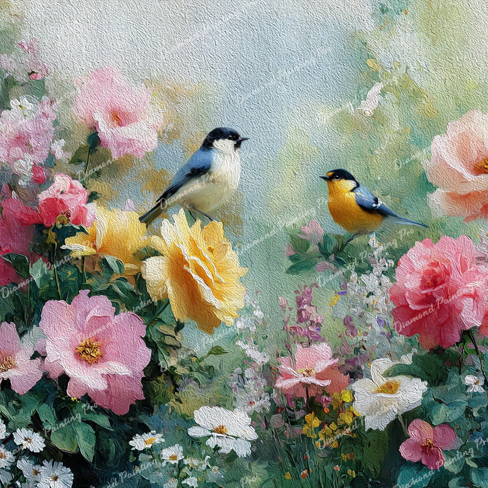 Springtime Companions Diamond Art Design - Full Drill with 5d Square or Round Diamonds / AB Drills Available