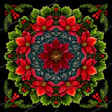 Wreath of Winter Roses Diamond Art Design - Full Drill with 5d Square or Round Diamonds / AB Drills Available